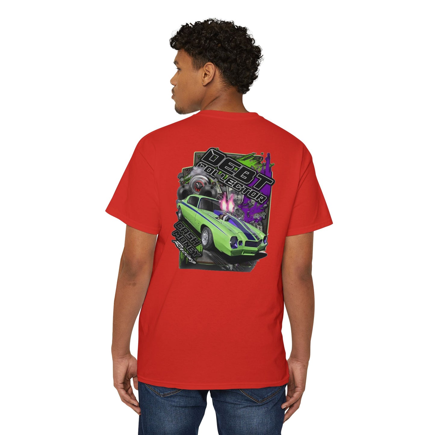 Pocket debt collector tshirt