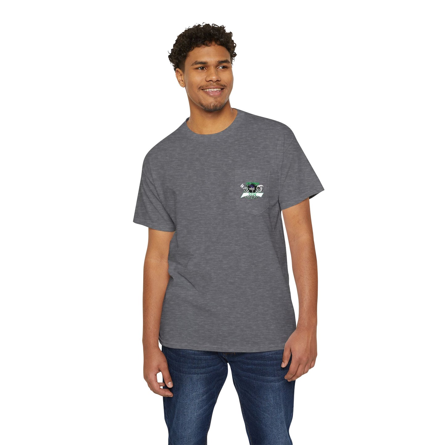 Pocket debt collector tshirt