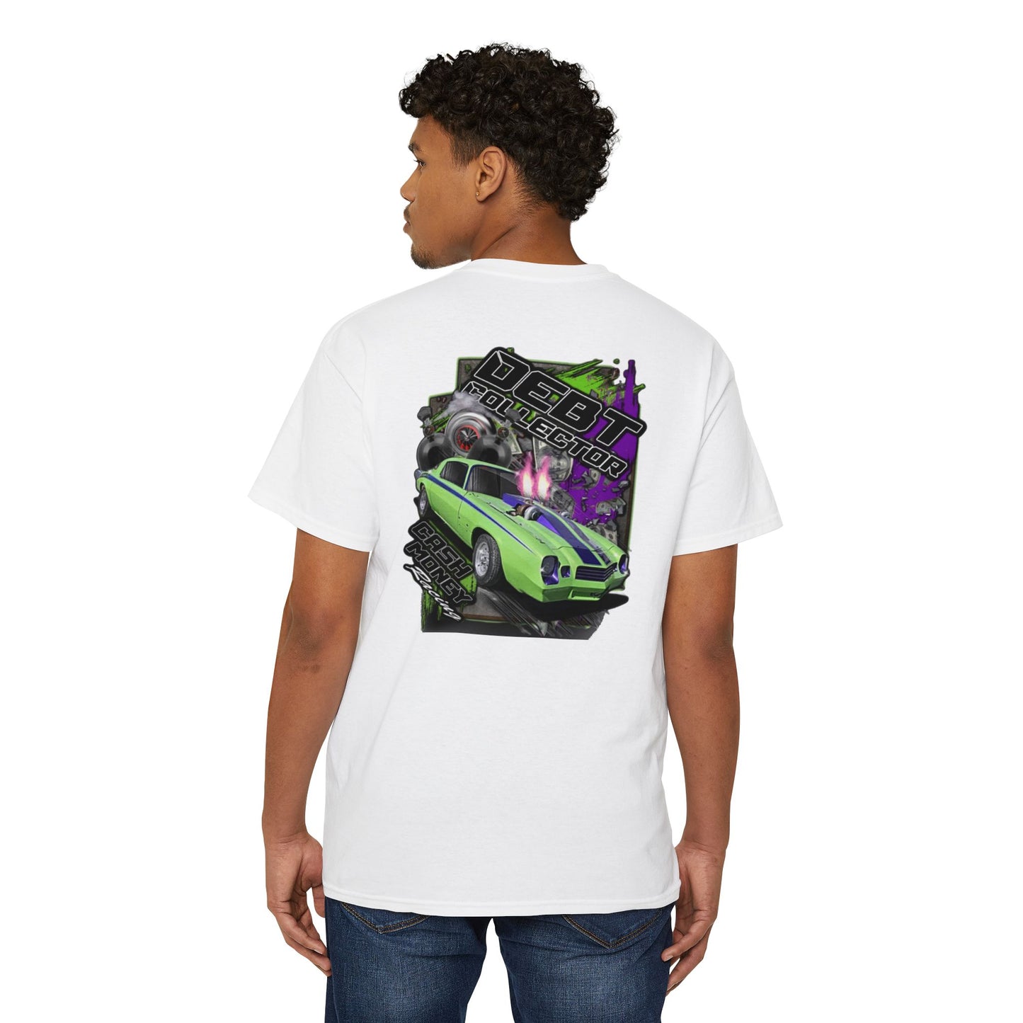Pocket debt collector tshirt