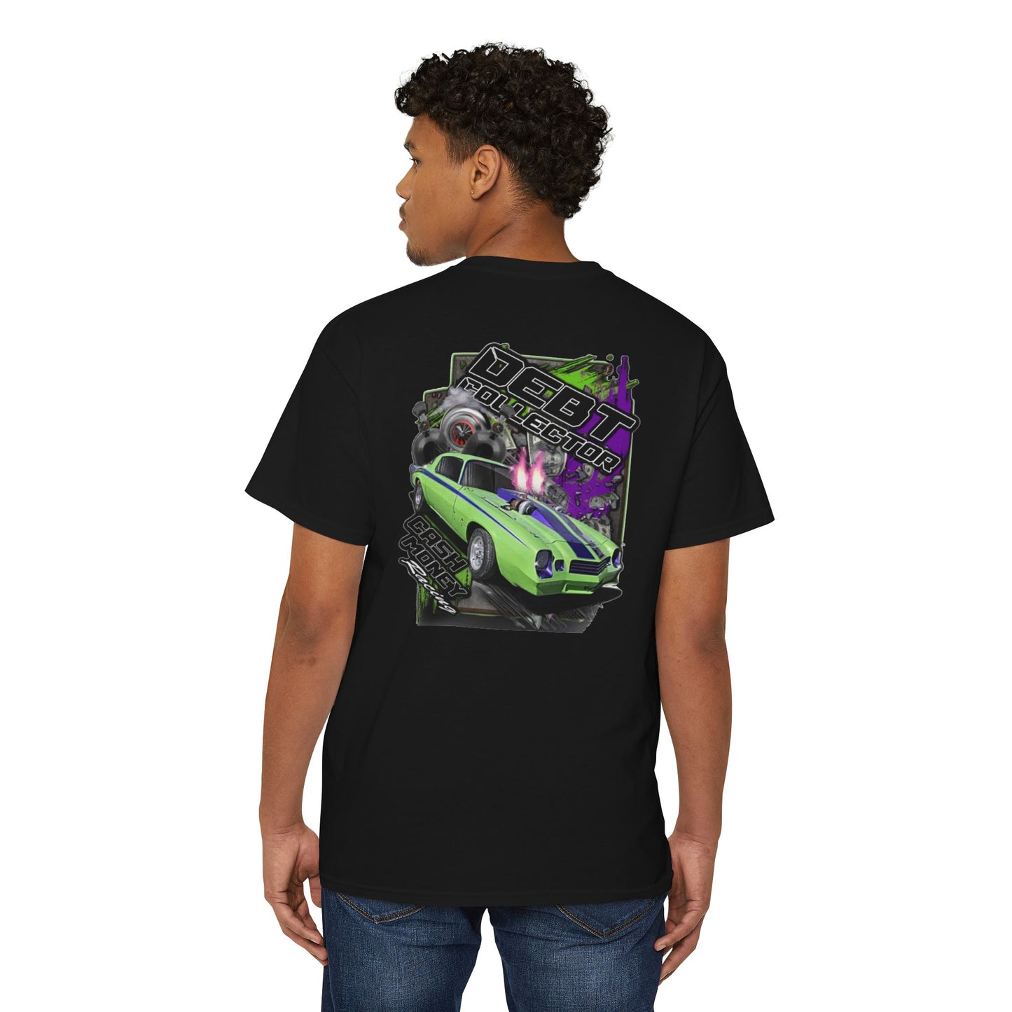 Pocket debt collector tshirt