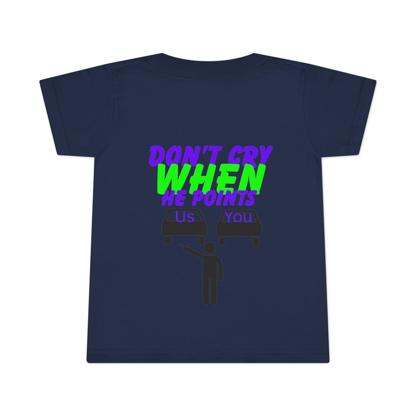 Toddler Don’t cry when he points