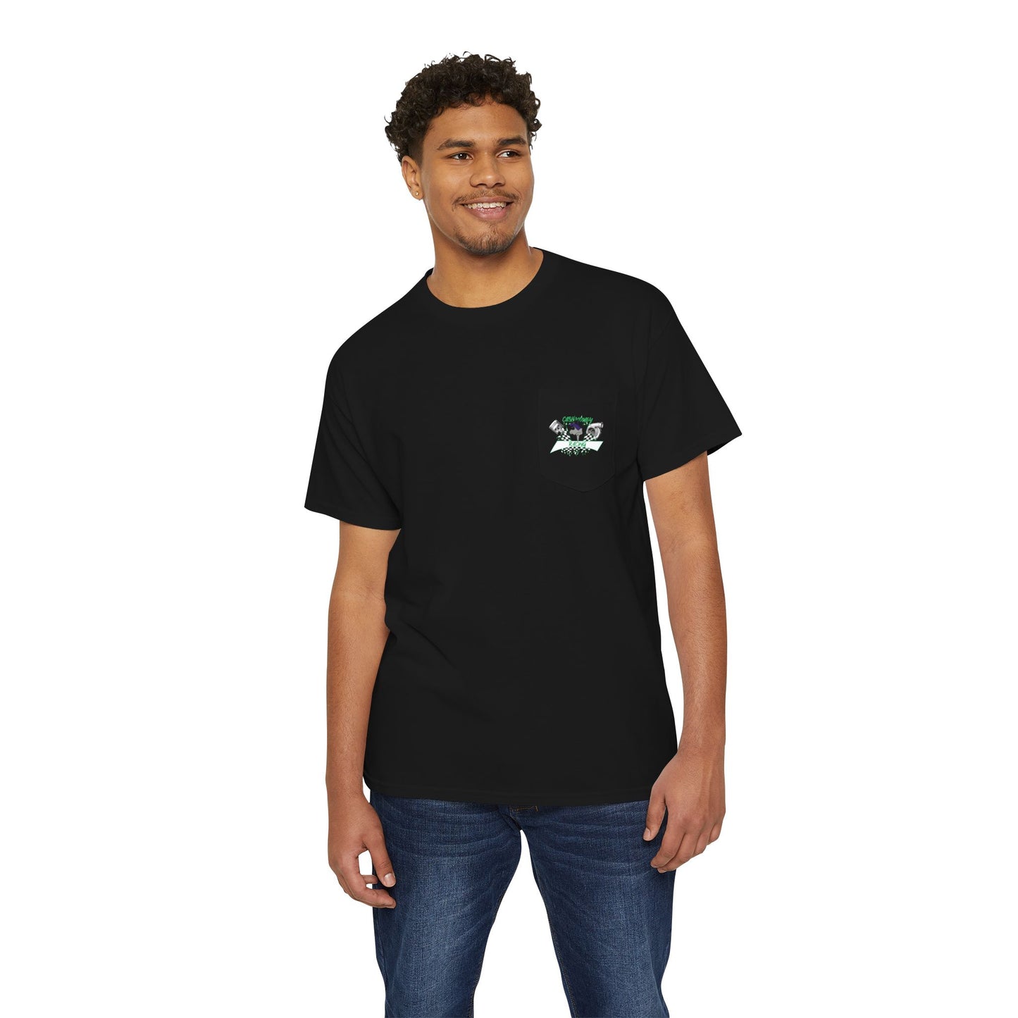 Pocket debt collector tshirt