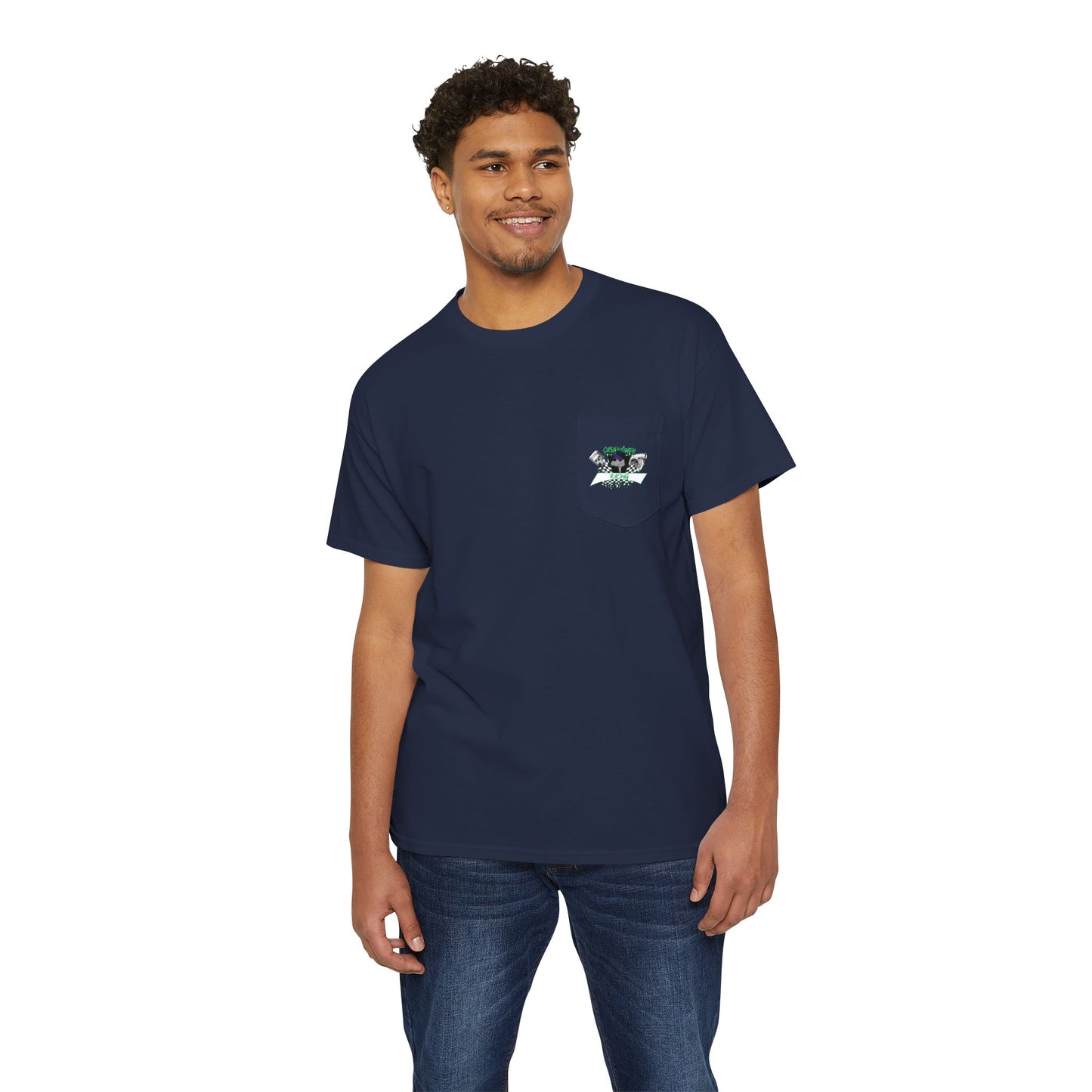 Pocket debt collector tshirt