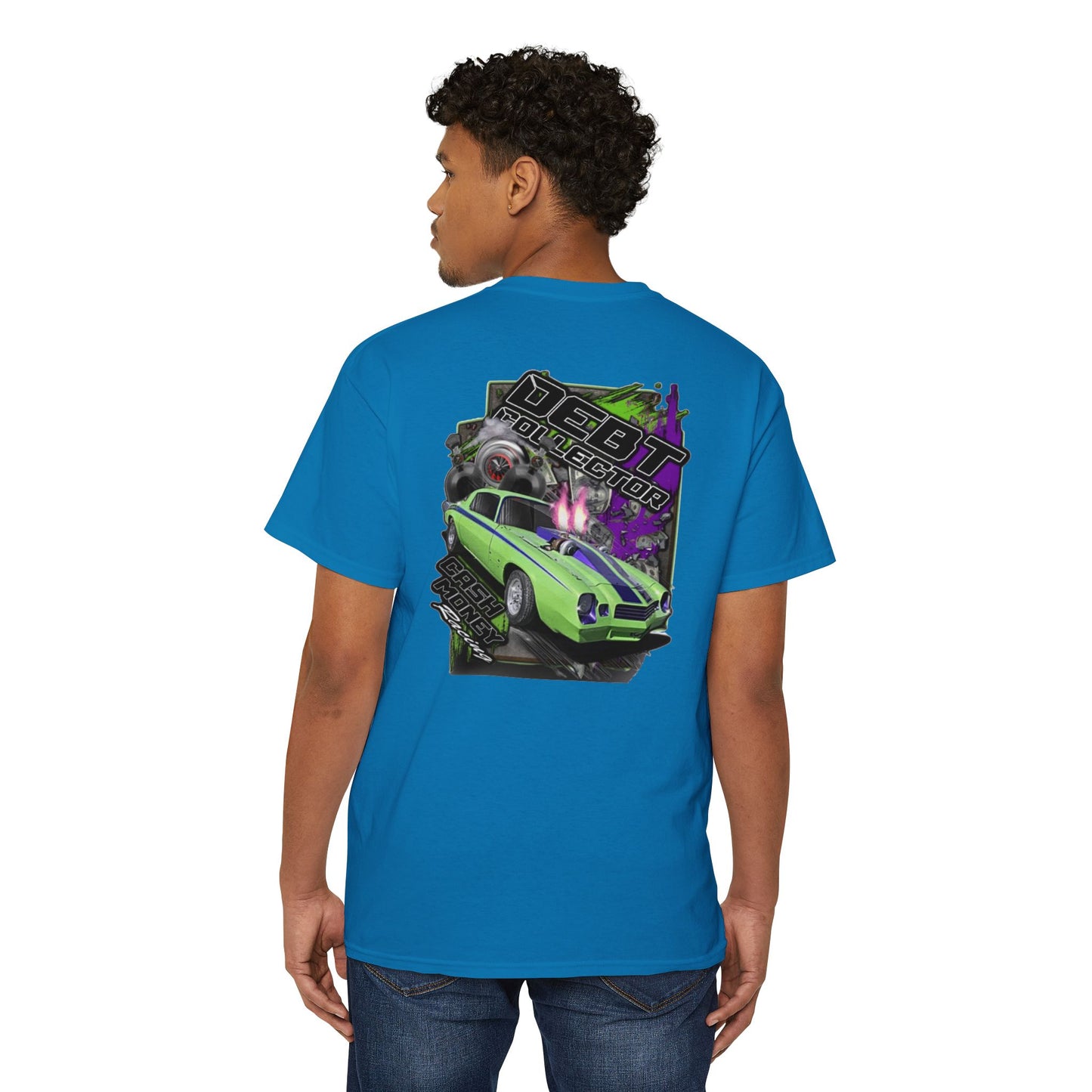 Pocket debt collector tshirt