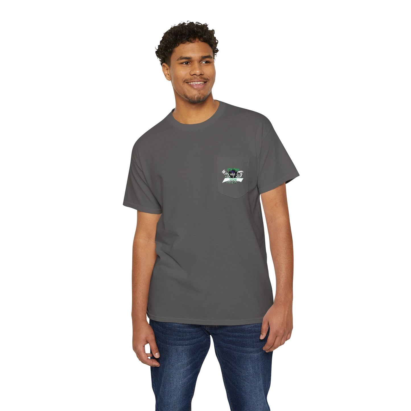 Pocket debt collector tshirt