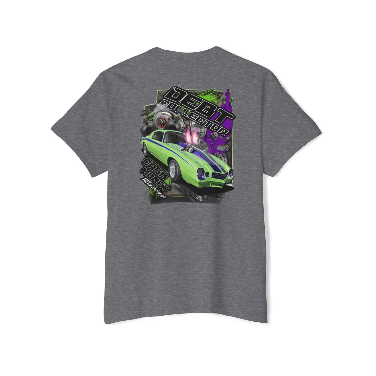 Pocket debt collector tshirt