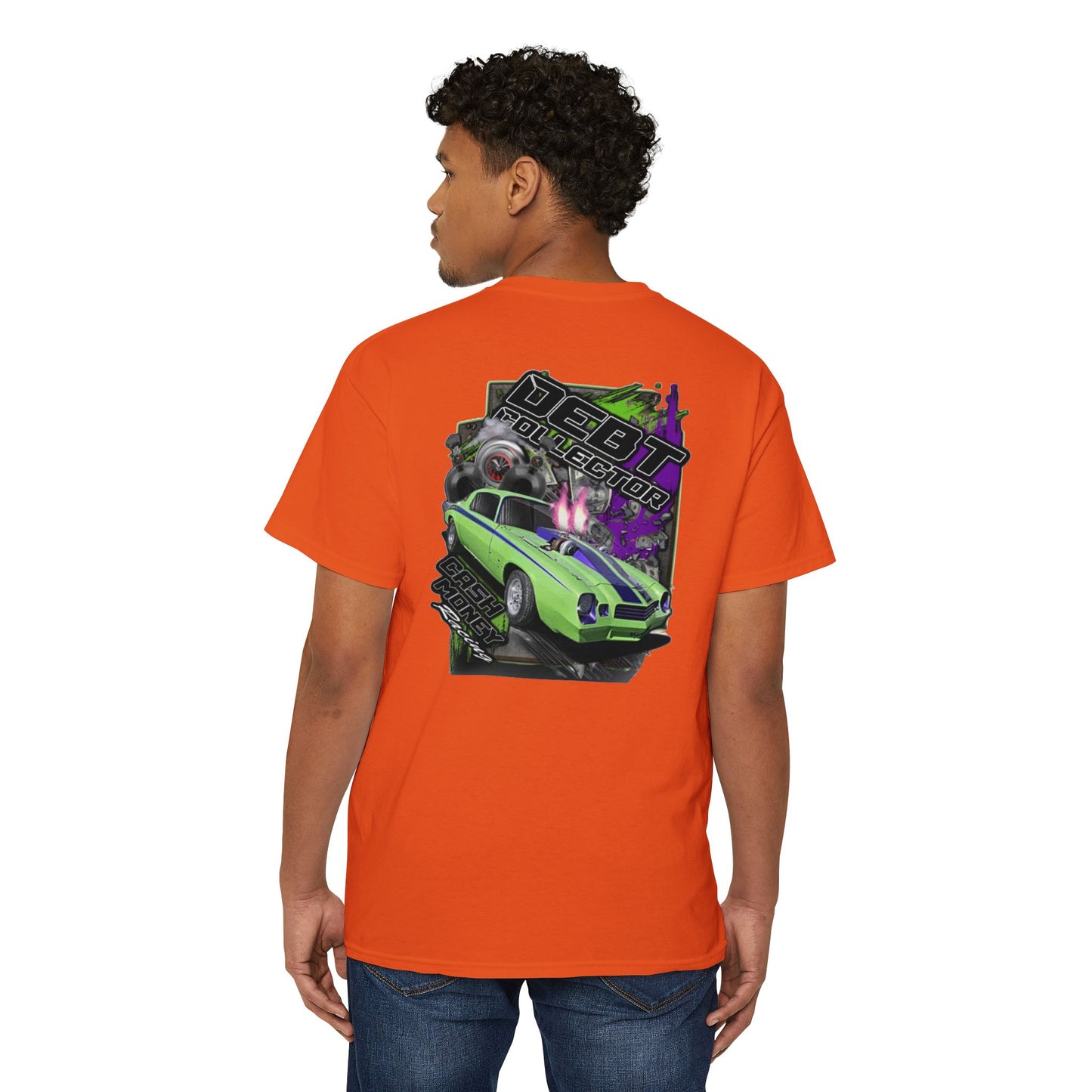 Pocket debt collector tshirt