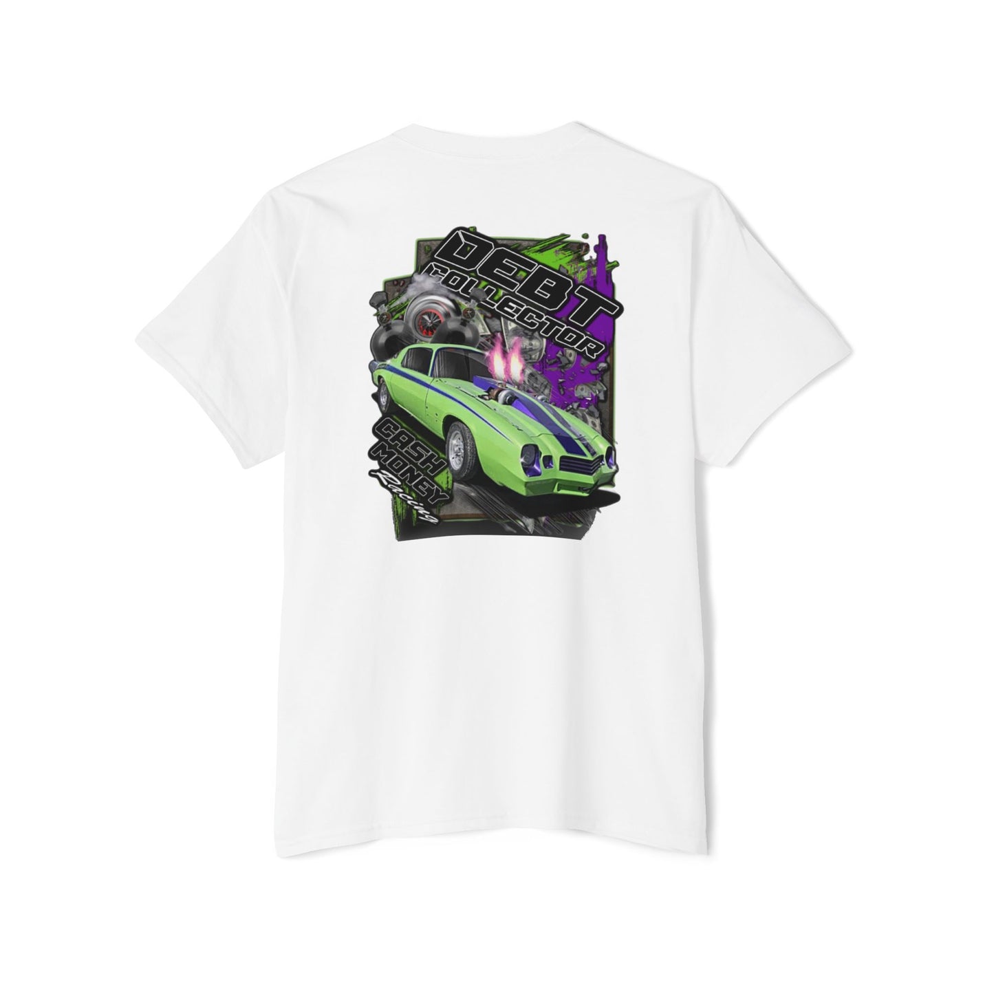 Pocket debt collector tshirt