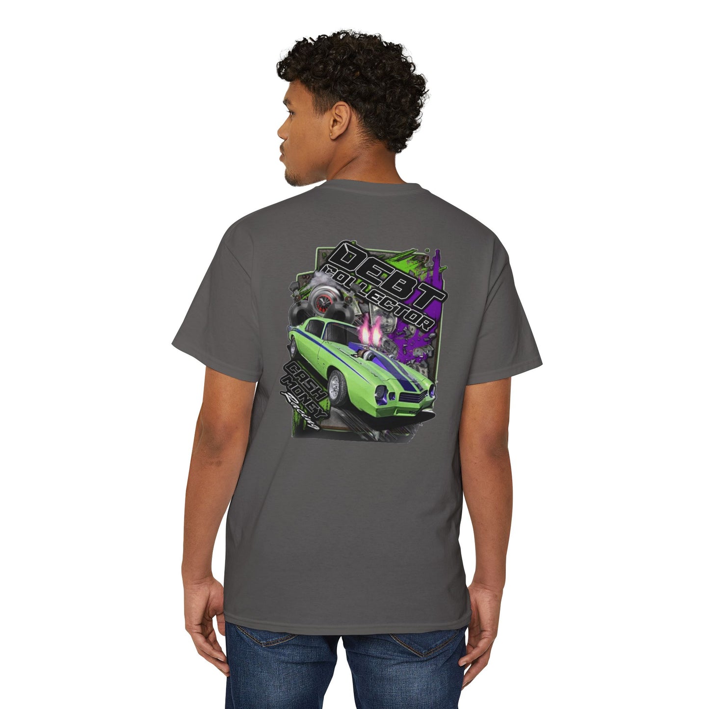 Pocket debt collector tshirt