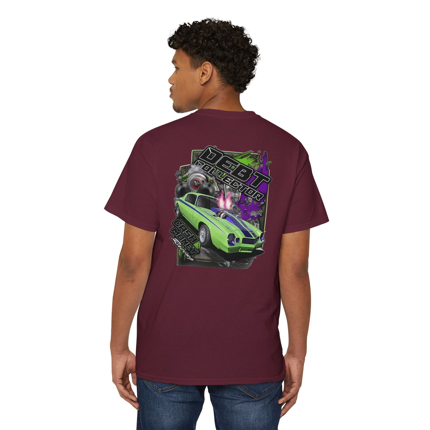Pocket debt collector tshirt