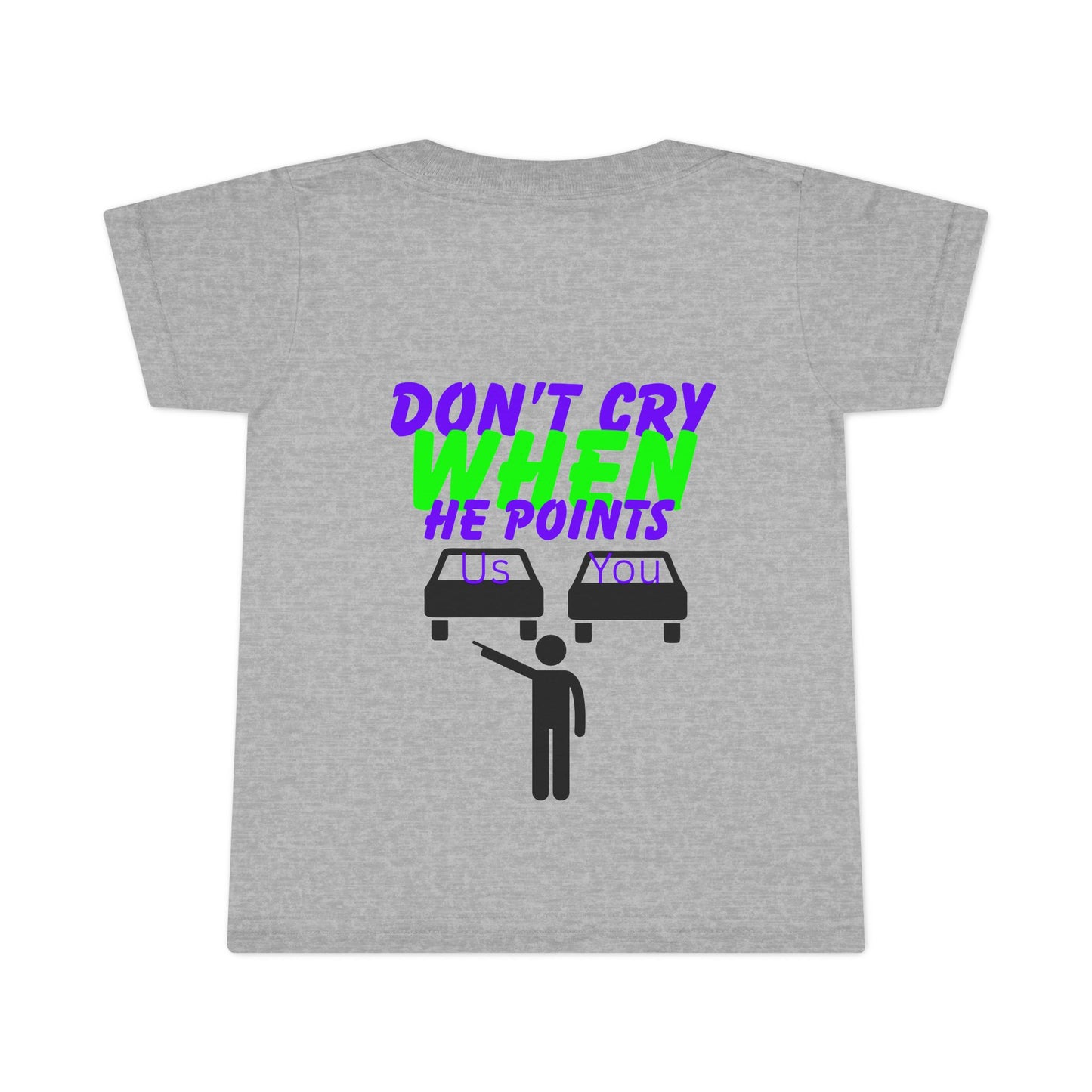 Toddler Don’t cry when he points