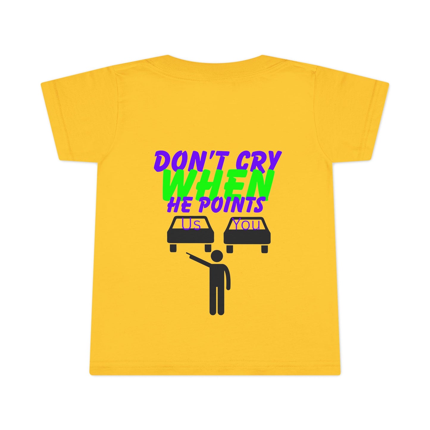 Toddler Don’t cry when he points