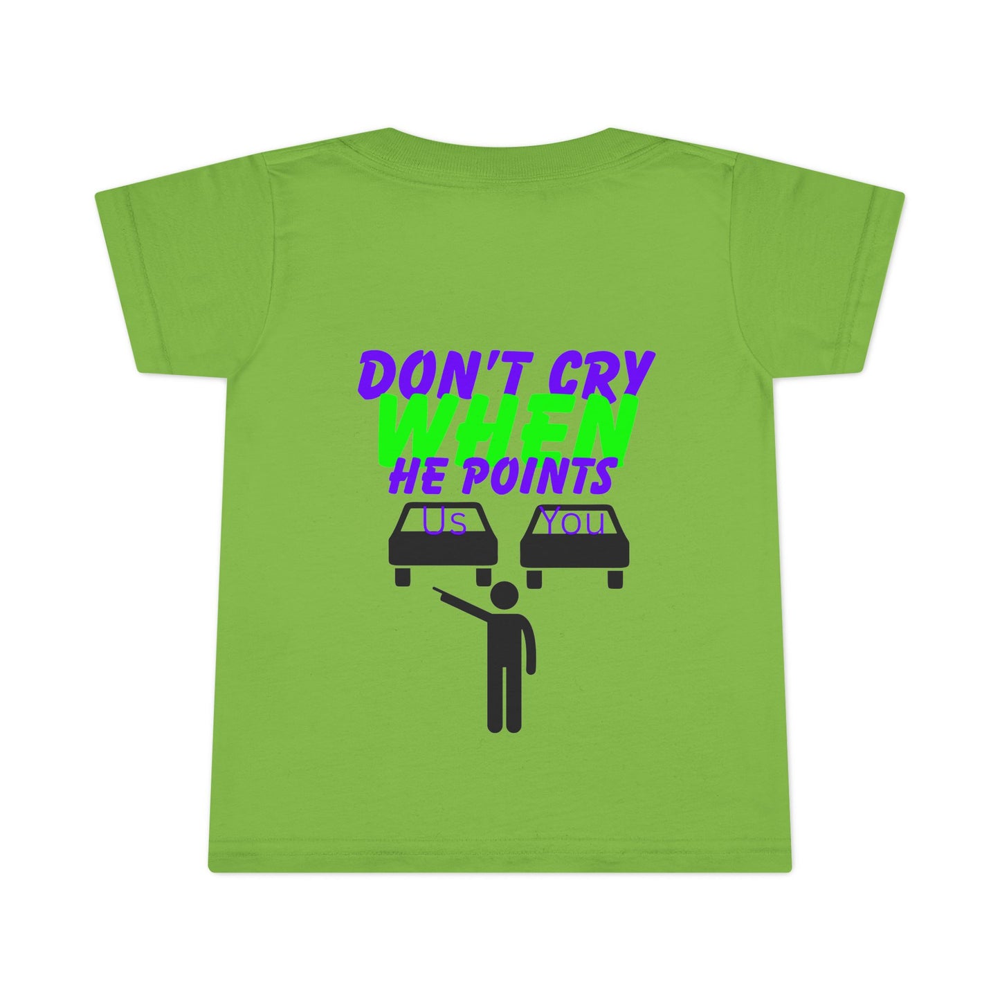 Toddler Don’t cry when he points