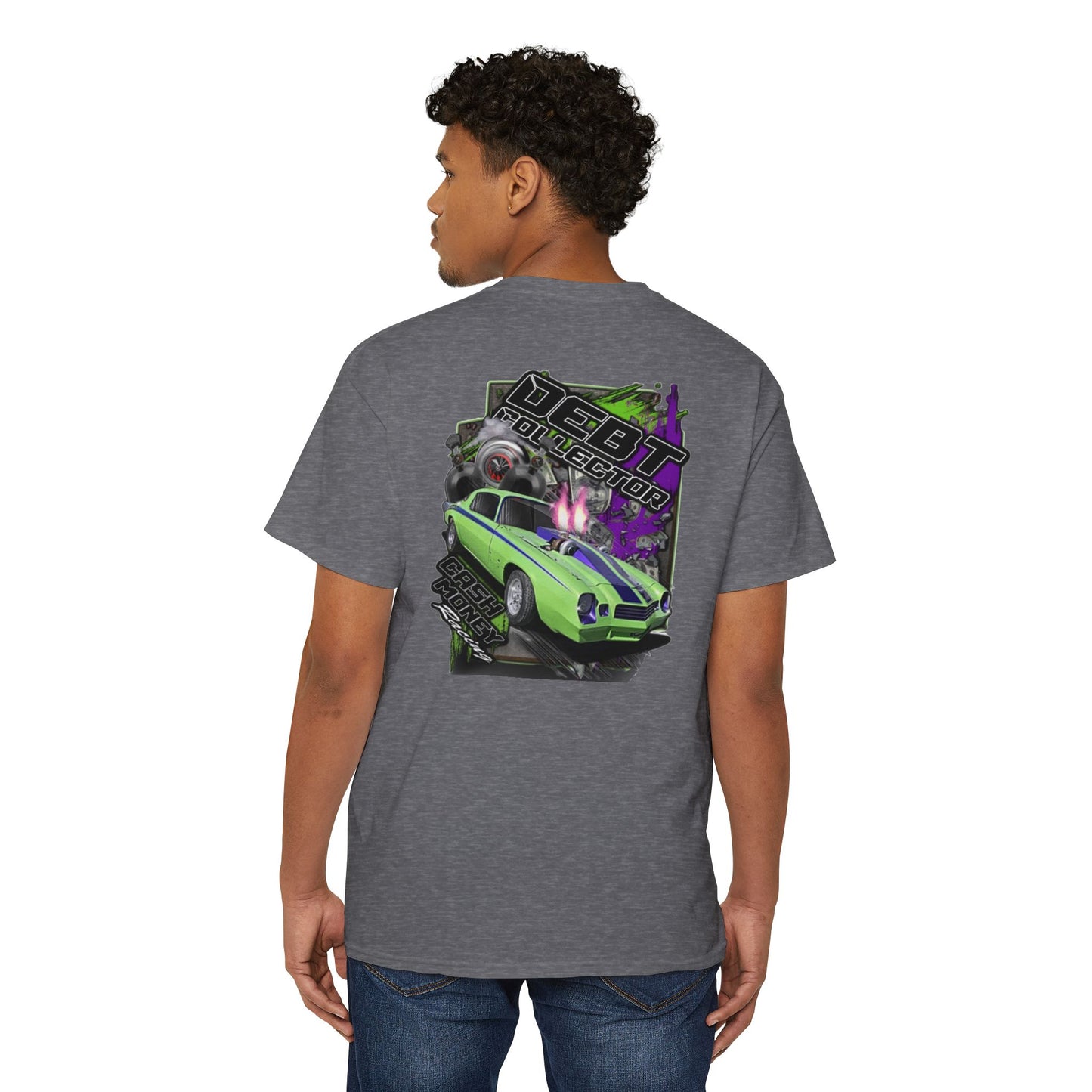Pocket debt collector tshirt