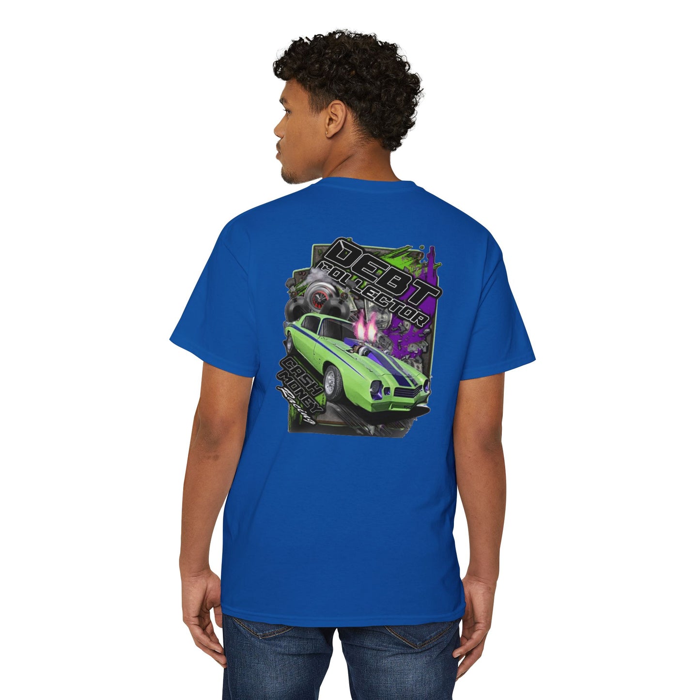 Pocket debt collector tshirt
