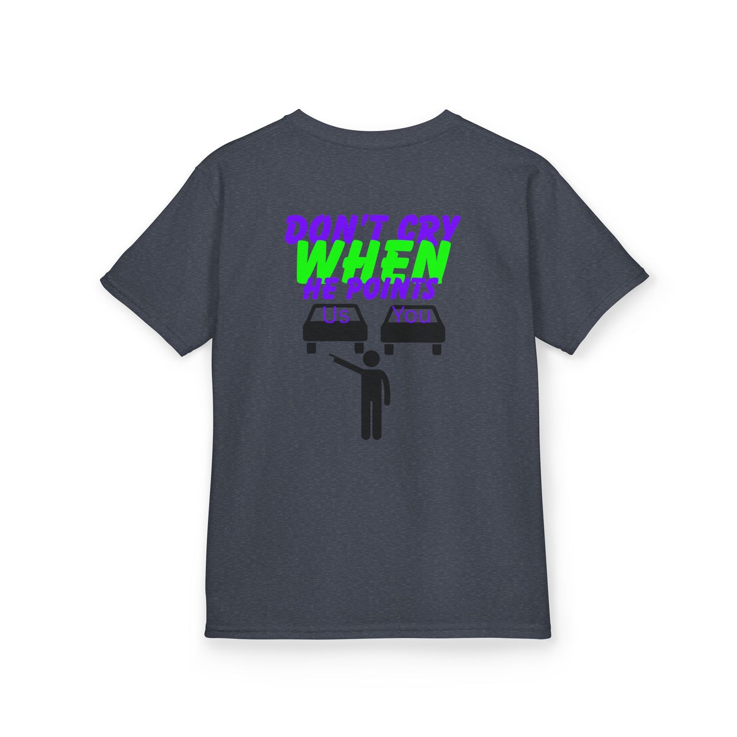 Kids Don’t cry when he points