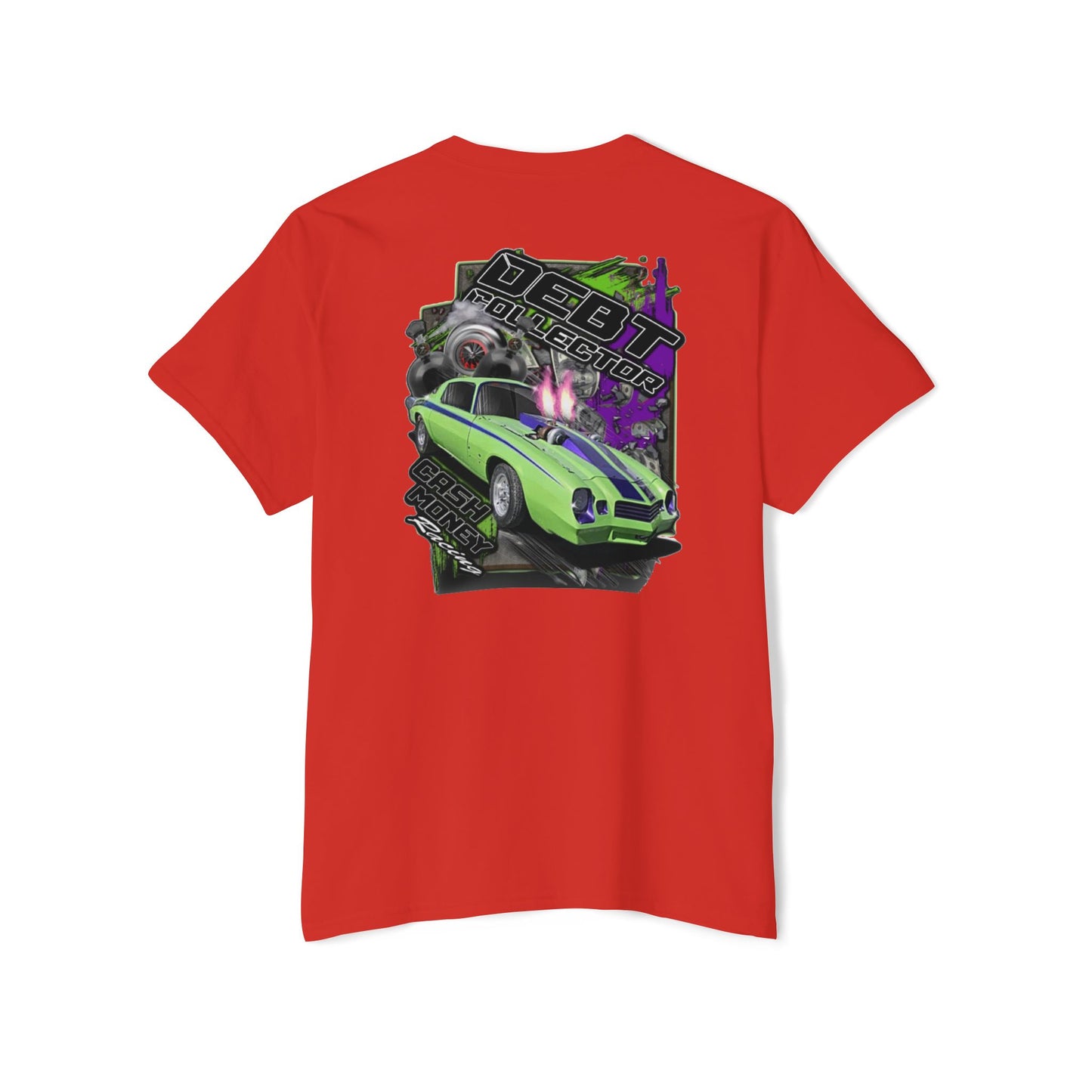 Pocket debt collector tshirt