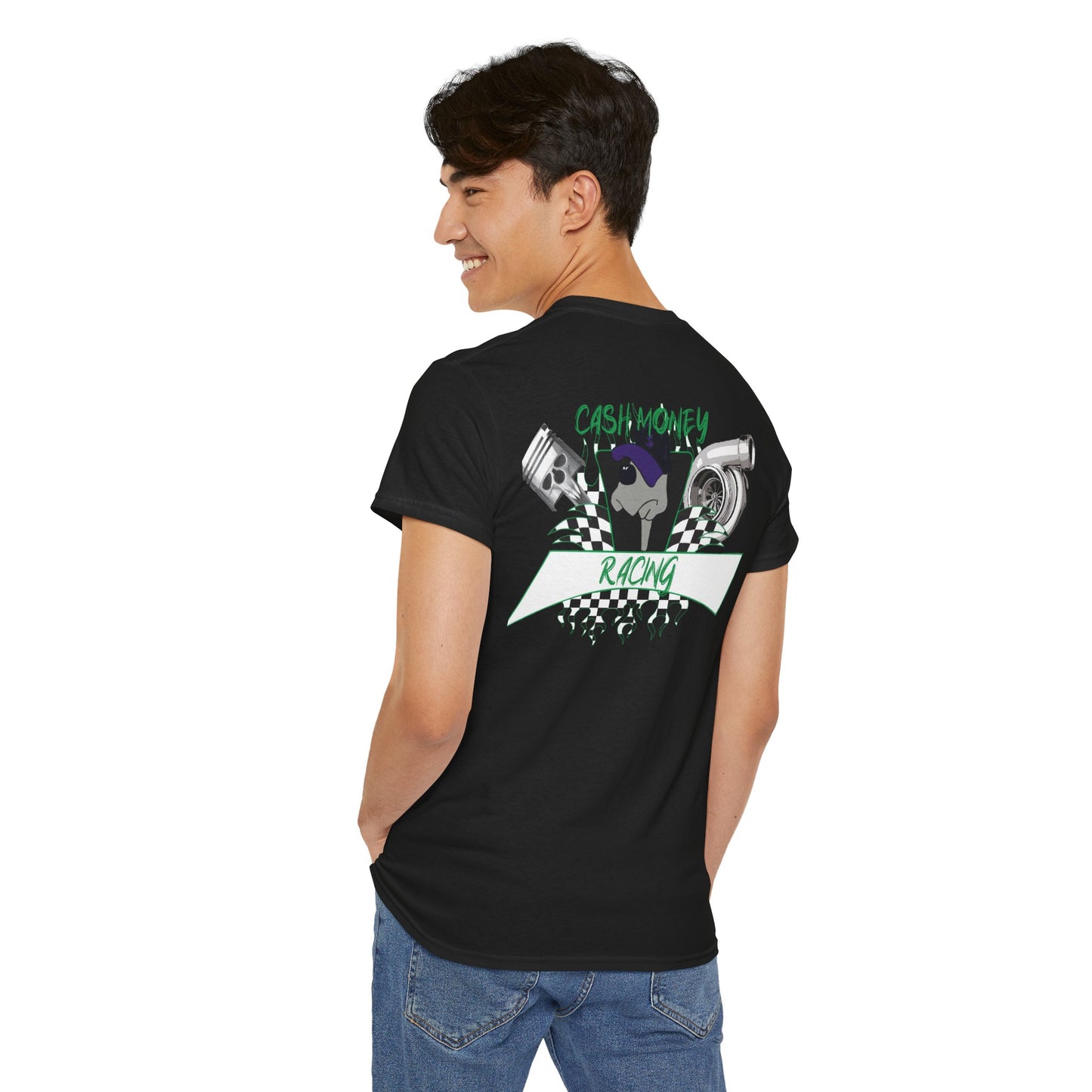 Cash Money Racing logo tee