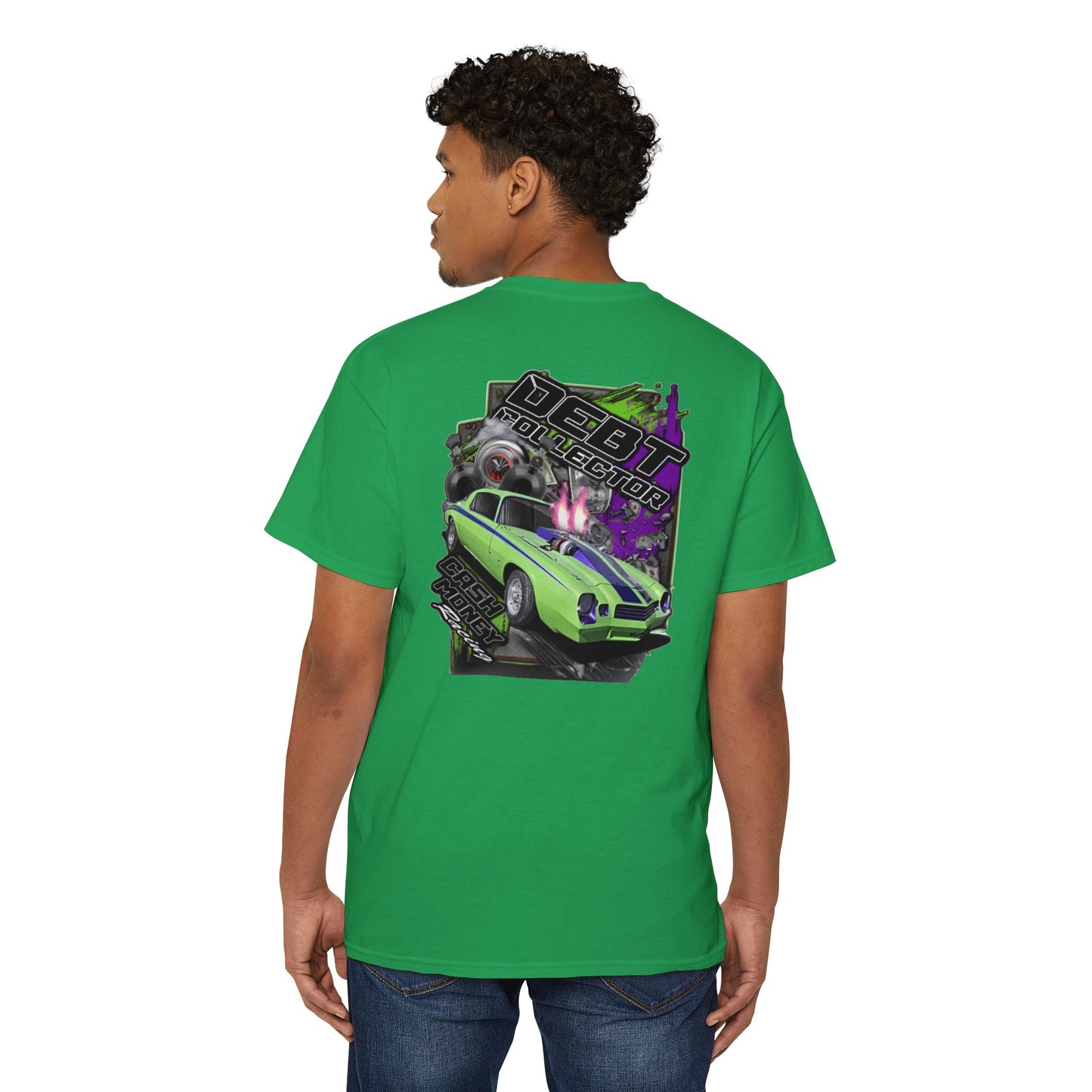Pocket debt collector tshirt