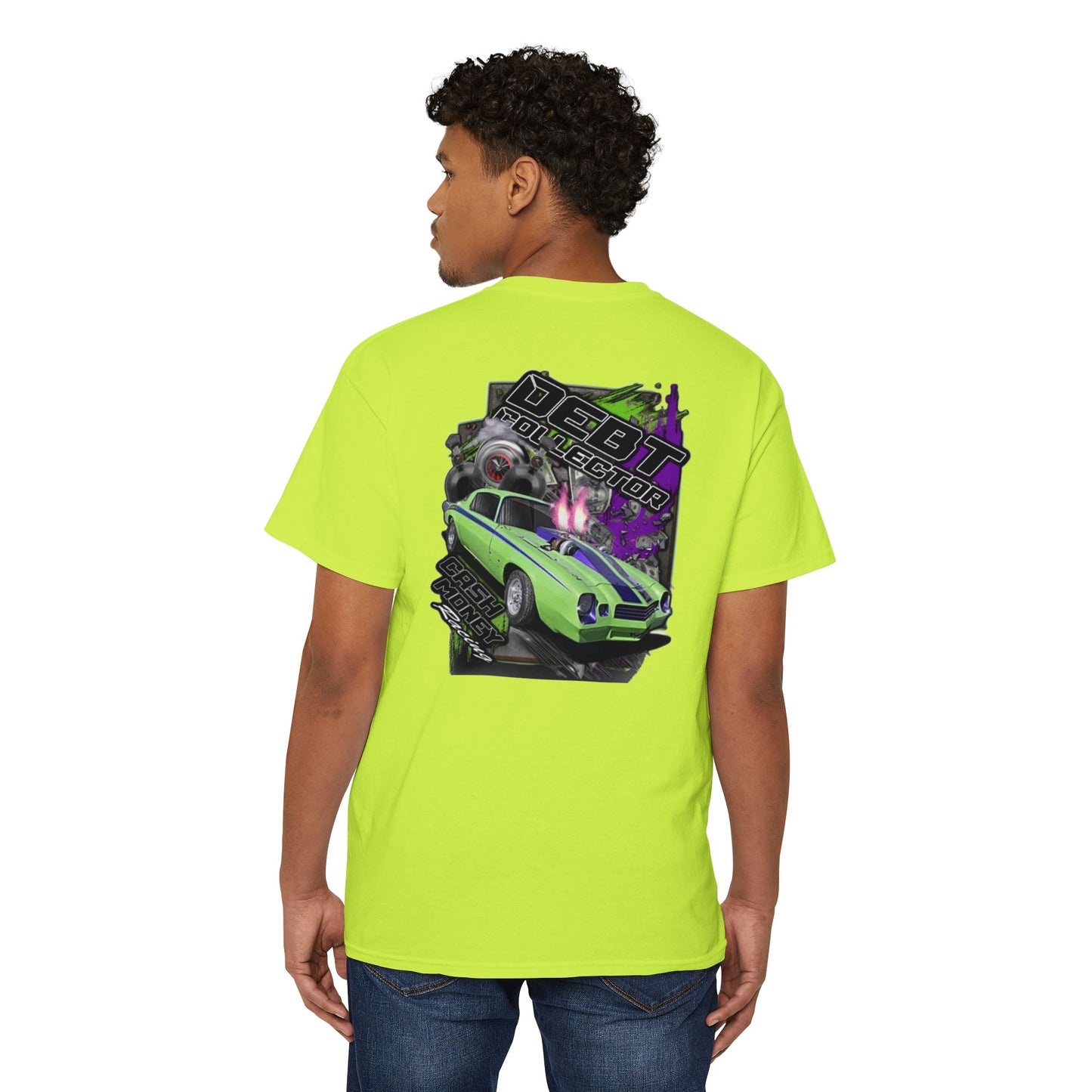Pocket debt collector tshirt