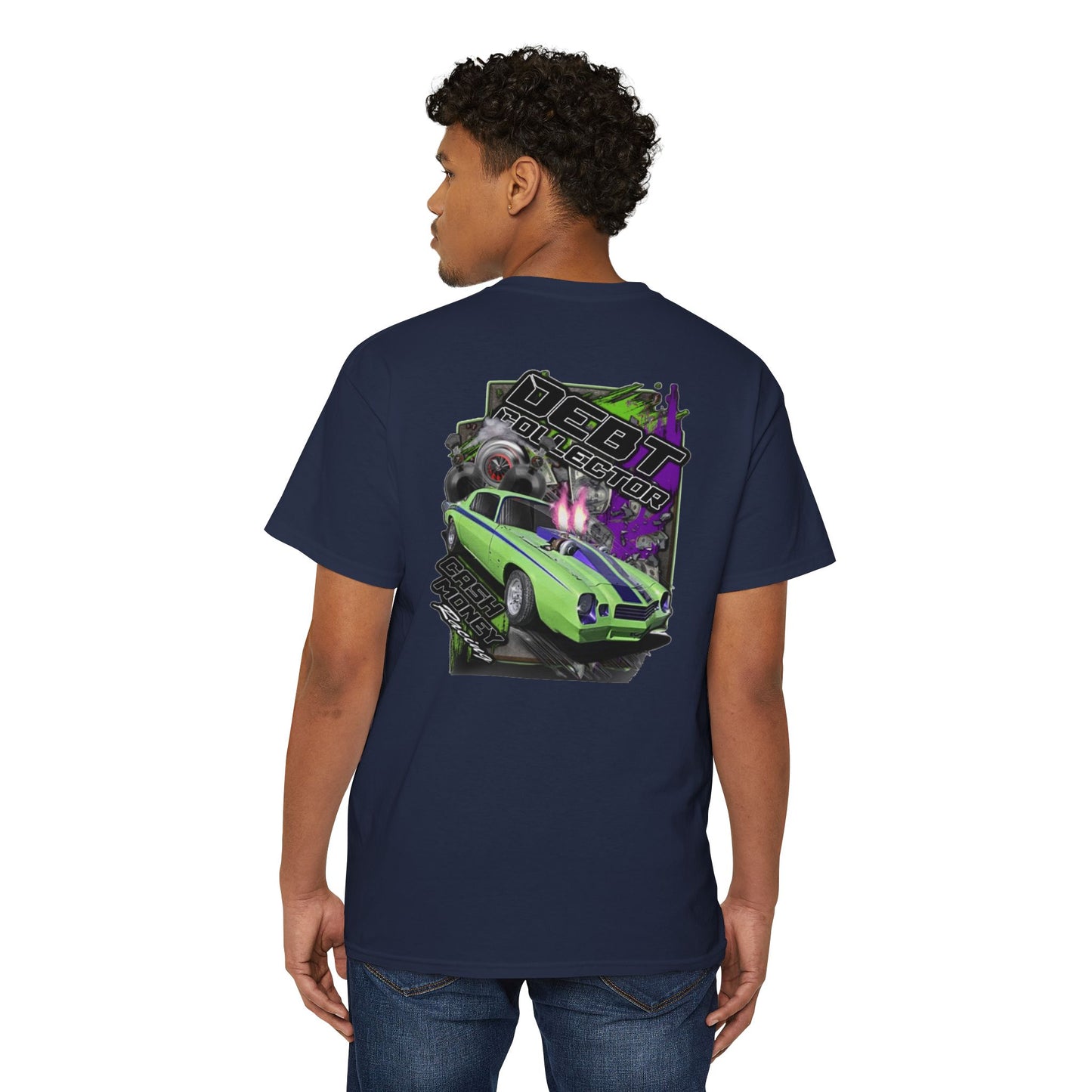 Pocket debt collector tshirt