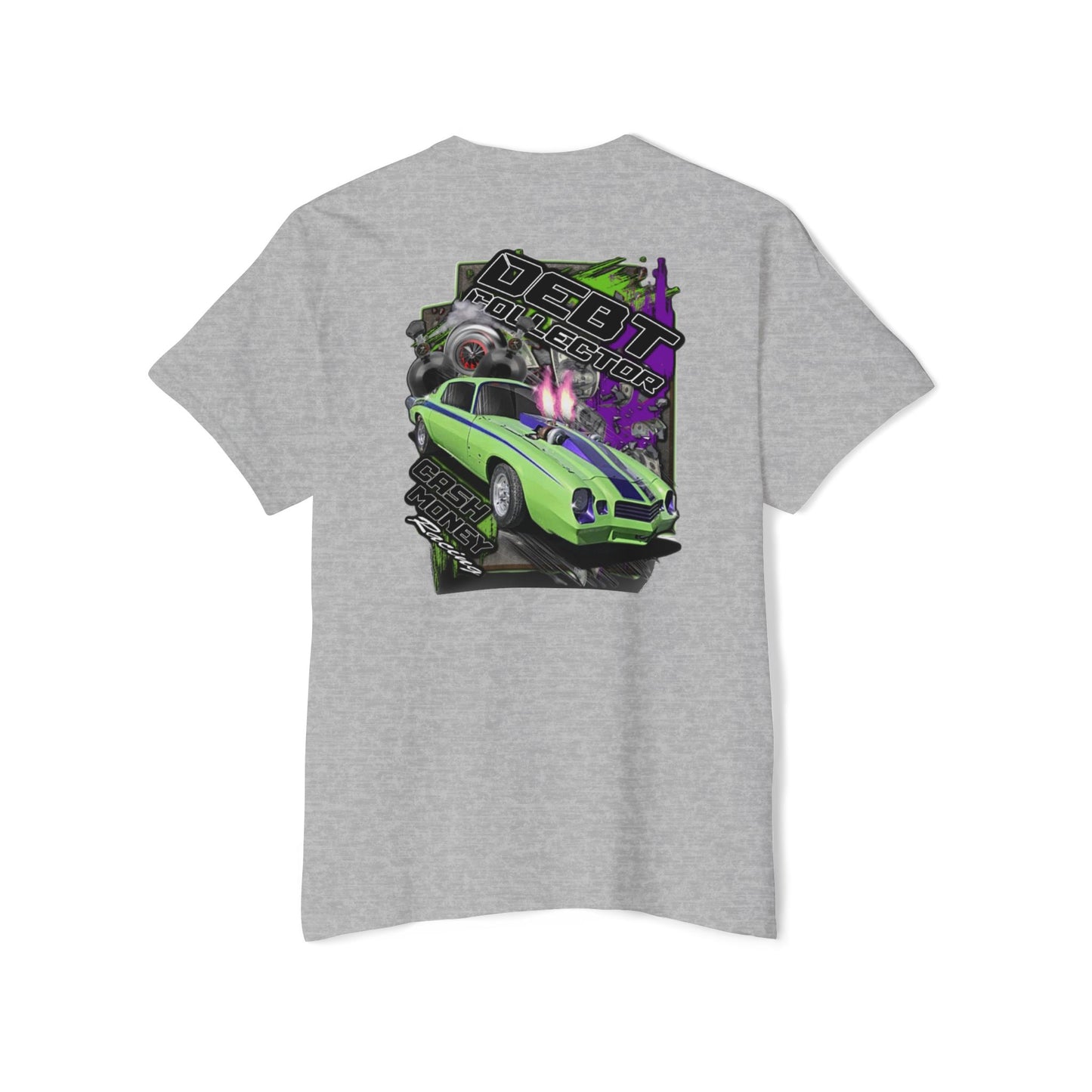 Pocket debt collector tshirt