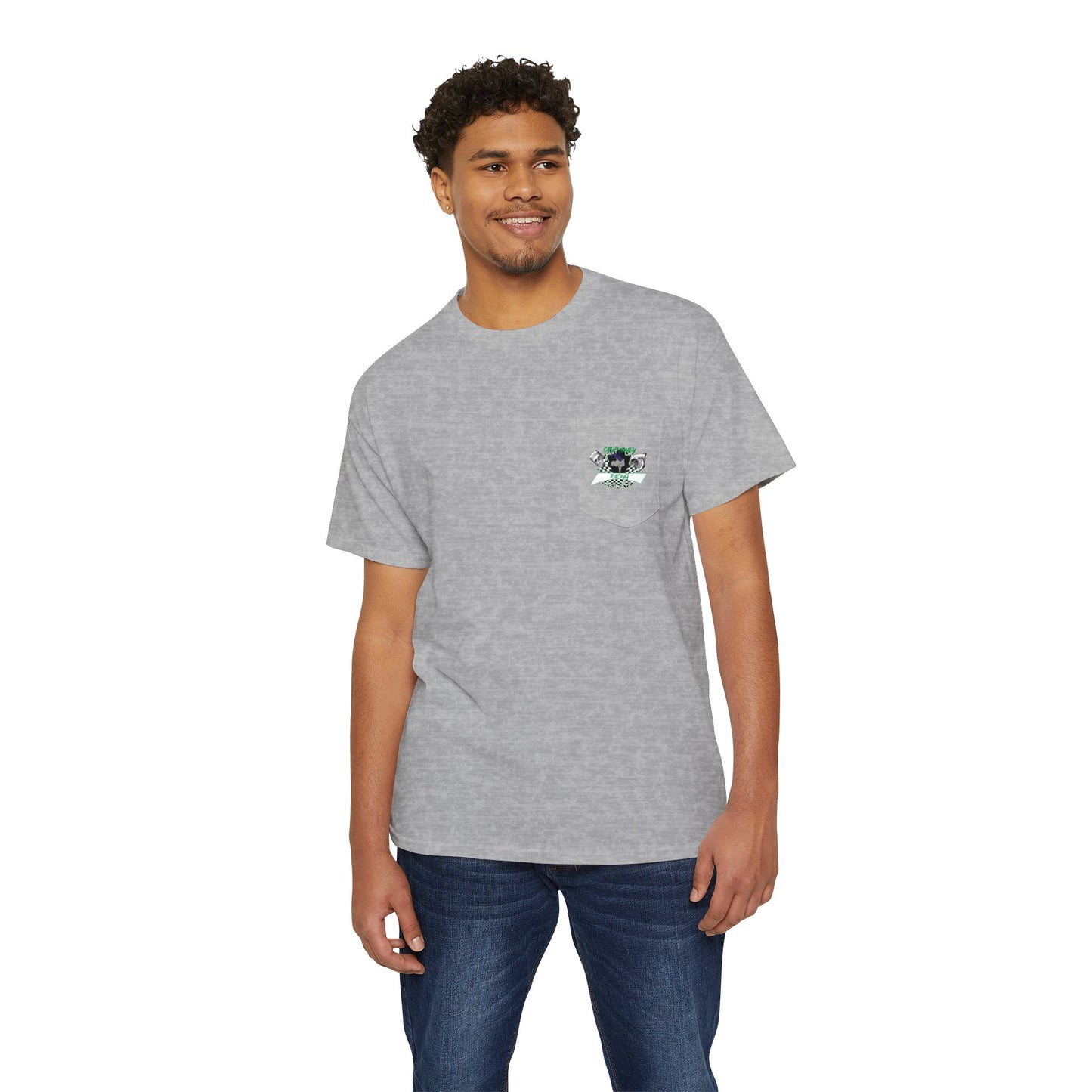 Pocket debt collector tshirt